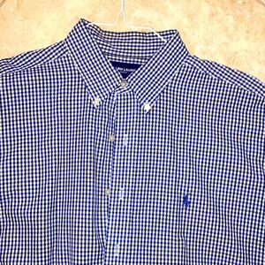Men’s Ralph Lauren, long sleeve dress shirt, button down